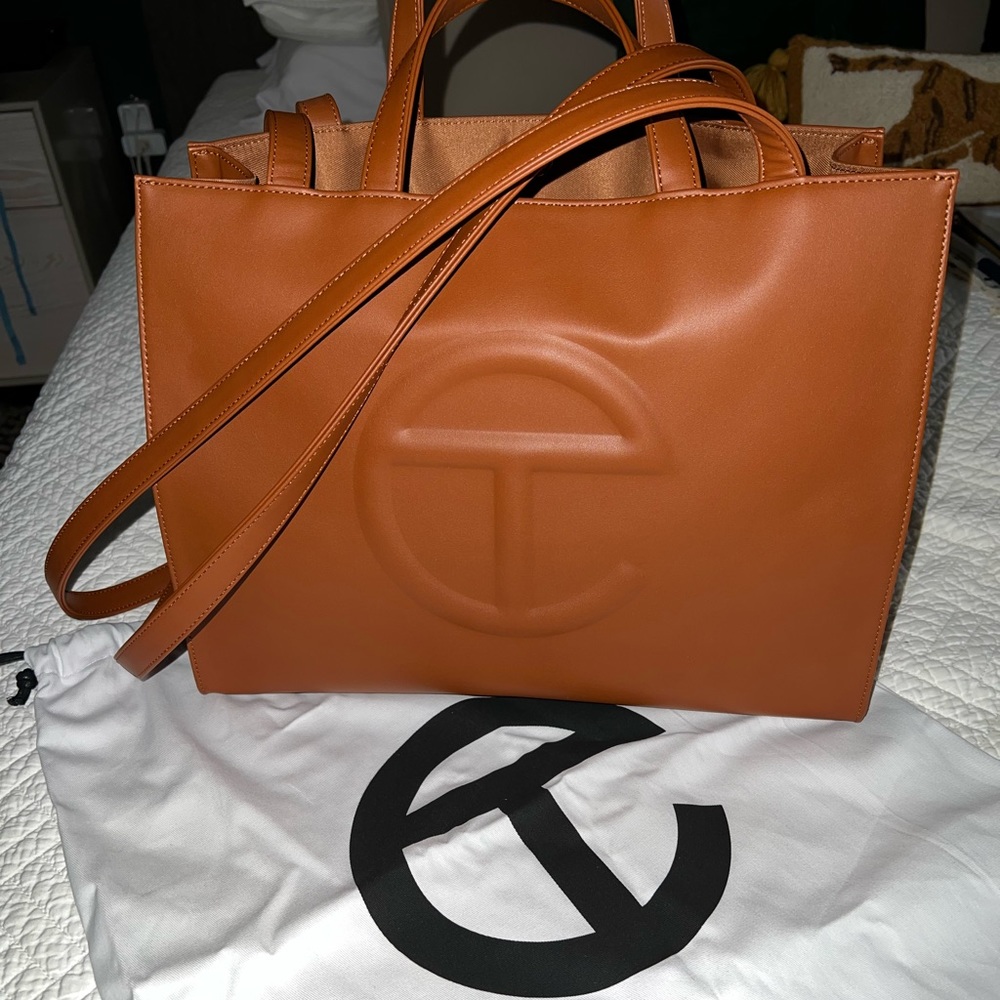 Telfar Medium Tan Bag